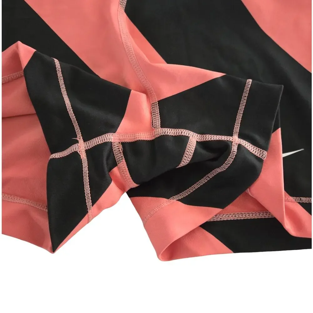Nike Pro | Dri-Fit Diagonal Stripe Competition Shorts Sunblush/Black/White